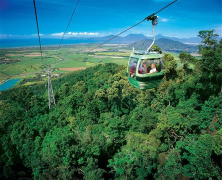 スカイレール(C)Skyrail Rainforest Cableway